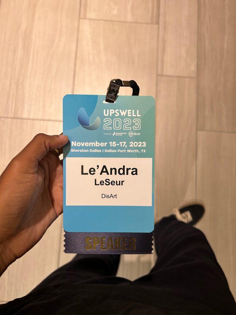 Upswell Conference Speaker tag